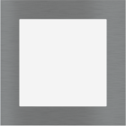 EKINEX EK-PQG-GBS FF/71 (Form/Flank/NF) square plate in METAL (ALUMINIUM) - 1 window