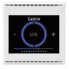 ELSNER 70801 Cala Touch KNX T 3.x CH- pure white RAL 9010 room controller with temperature sensor