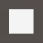 EKINEX EK-SQG-FCC Surface plate (71 and 20Venti ) square cocoa orinoco colour