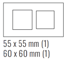 EKINEX EK-S2G-FNI Surface plate (71 and 20Venti ) rectangular ingo black colour