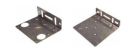 ABTECNO APE-589-2000 PAIR OF STAINLESS STEEL BRACKETS FOR PHOTOCELL AND REFLEX REFLECTOR