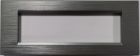 MAPAM 8007SL-8 8007SL-8 Art 7P Grey Brushed Technopolymer Plate