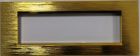 MAPAM 8007SL-5 8007SL-5 Art 7P Gold Brushed Technopolymer Plate