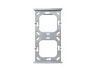 ELSNER 70268 Frame Corlo 2-gang- chrome matt Frame for mounting