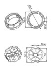 CAME 001YK5102 OCTAGONAL 60x0.8mm.