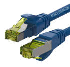 WP RACK WPC-PAT-6ASF002B CAT 6A S-FTP PIMF PATCH CABLE 0.2m LS0H BLUE