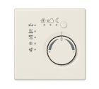 JUNG LS2178 Termostato per ambienti KNX con accoppiatore bus integrato e manopola di regolazione del valore di temperatura- bianco