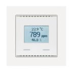 ELSNER 70972 70972 KNX VOC/TH-UP Touch CH Raum-Controller, Mischgas/Temperatur/Feuchte, bianco