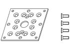 CAME 001YM0111 PIASTRA MULTIFORO PER MOM5 E 6 E MO6