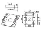 CAME 001YM0109 SUPPORTO CHANTIER MO5 MAX 30Nm