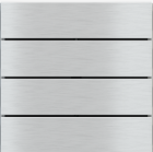 EKINEX EK-TRO-GBQ Kit of 4 horizontal rectangular FF (Form/Flank/NF) 2016 keys