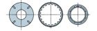 NICE 876.51.00 Round 159x2.6 mm with M8 threaded holes wheel + 2 crowns to fit one on the other